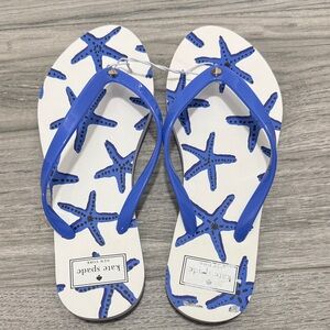 Kate Spade Blue Starfish Sandals